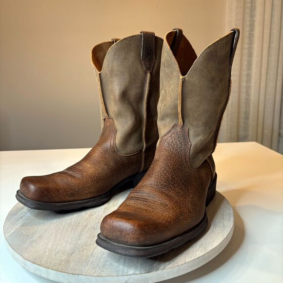Ariat Brown and Tan Men\'s Boots main image 7